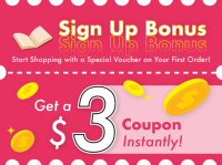Sign Up Bonus: 3 USD Points Campaign