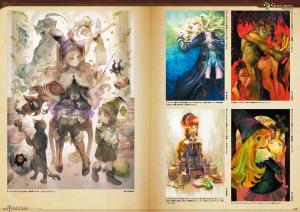 Vanillaware Official Art Book Vanilla Mania!