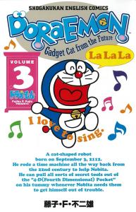 Doraemon Doraemon - Gadget cat from the future (Volume 3) Shogakukan English comics