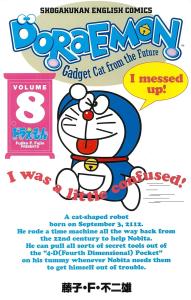 Doraemon Doraemon - Gadget cat from the future (Volume 8) Shogakukan English comics