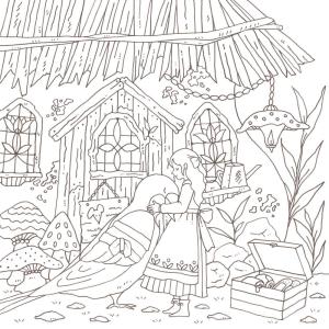 World Fairy Tales Beyond the Story Coloring Book