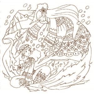 World Legend Fairy and Magical Land Journey Coloring Book