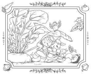 A journey through fairy tales with little forest friends - TOKIMEKU Coloring Book Series