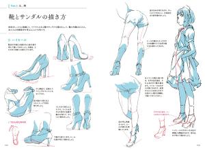 Character drawing techniques taught by animators - Mini book - Parts