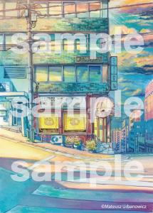 Mateusz Urbanowicz The road leading to that town POSTCARD BOOK