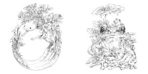 Mazdaken coloring book collection