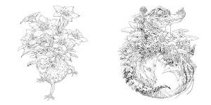 Mazdaken coloring book collection