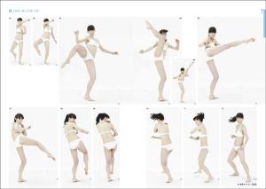 Real Action Poses Collection 01 High school girl action edition