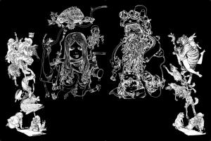 Katsuya Terada + Kim Jeong Ki illustration collection (Genkosha MOOK)