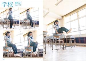 Real Action Poses Collection 05 tilt motion [high school girl edition]