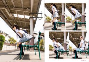 Real Action Poses Collection 05 tilt motion [high school girl edition]