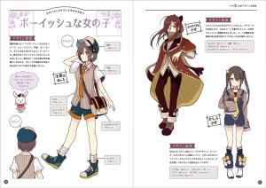 Cute fairy tale costume design catalog for girls