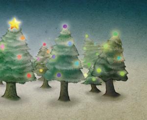 Flipbook Christmas Footsteps