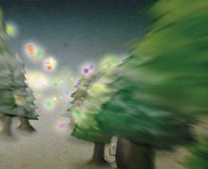 Flipbook Christmas Footsteps