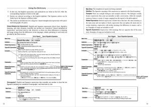 A Bilingual Dictionary of English and Japanese Metaphors