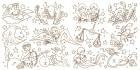 World Legend Fairy and Magical Land Journey Coloring Book
