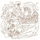 World Legend Fairy and Magical Land Journey Coloring Book