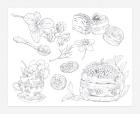Field Mouse Yururi's Travel Sketch Tokimeku Coloring Book Series (TOKIMEKU Coloring Book Series)