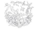Field Mouse Yururi's Travel Sketch Tokimeku Coloring Book Series (TOKIMEKU Coloring Book Series)