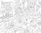 Field Mouse Yururi's Travel Sketch Tokimeku Coloring Book Series (TOKIMEKU Coloring Book Series)