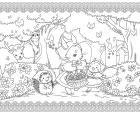 A journey through fairy tales with little forest friends - TOKIMEKU Coloring Book Series