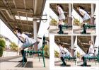 Real Action Poses Collection 05 tilt motion [high school girl edition]