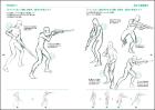 Junichi Hayama Animator's Sketch Collection of moving character sketches - Battle character edition -