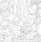 Symphony of Cute Animals (Coloring Book)