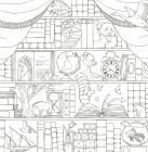 Symphony of Cute Animals (Coloring Book)